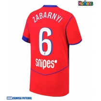 Camisa de Futebol Paris Saint-Germain Illia Zabarnyi #6 Equipamento Alternativo 2025-26 Manga Curta